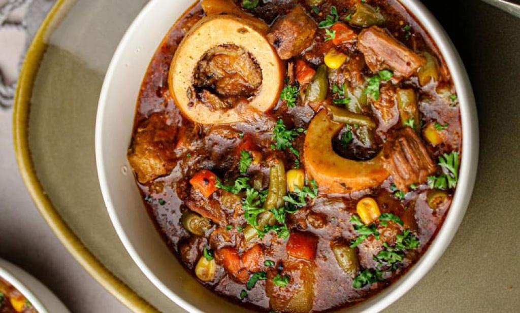 Warm up with a hearty beef sishebo