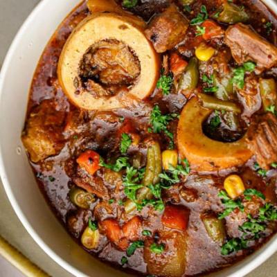 Warm up with a hearty beef sishebo