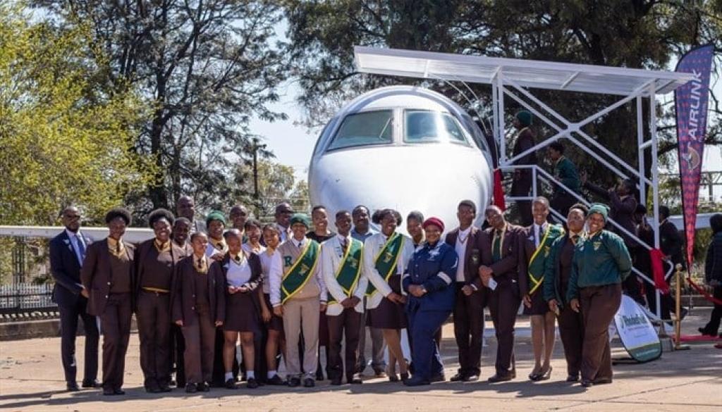 Airlink donates passenger jet to train Gauteng aviation learners