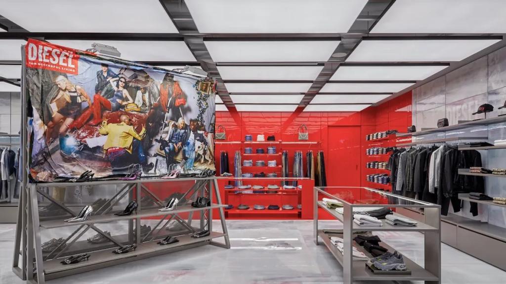 Diesel V&A Waterfront returns with a fresh new look by Creative Director Glenn Martens