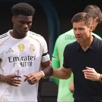 Aurelien Tchouameni credits improvement to working with coach Xabi Alonso at Real Madrid