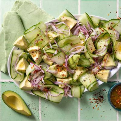 Recipe of the day: Cucumber, avo and dill salad