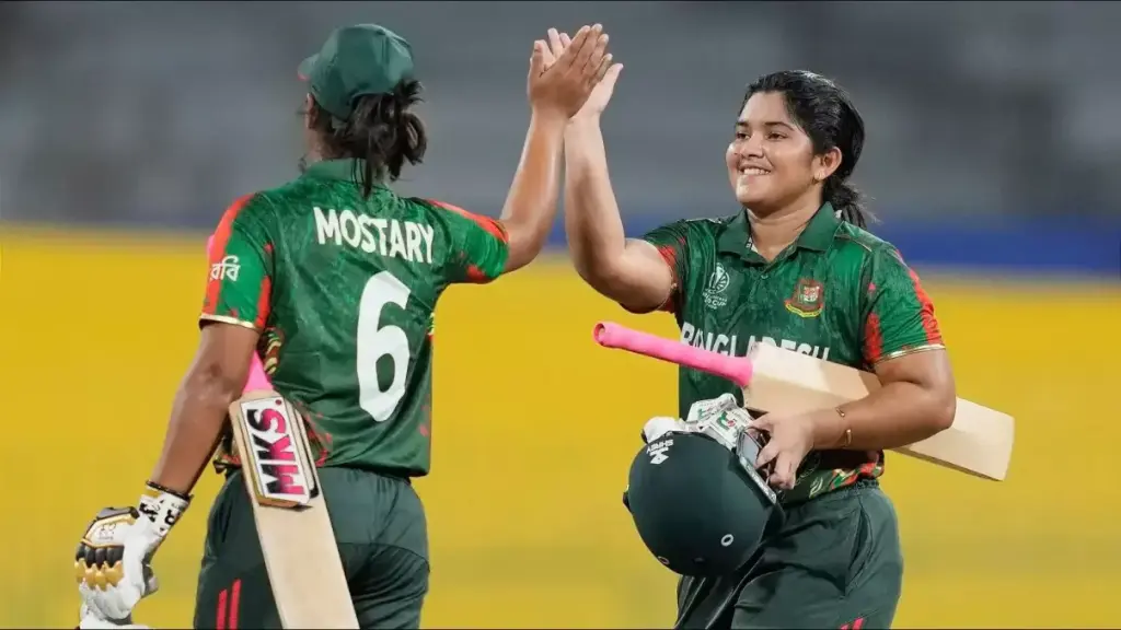 Rubya Haider leads Bangladesh to 7-wicket victory over Pakistan in ICC Women's World Cup