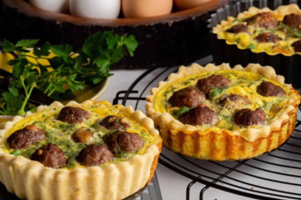 Recipe of the day: Boerewors and egg quichelettes