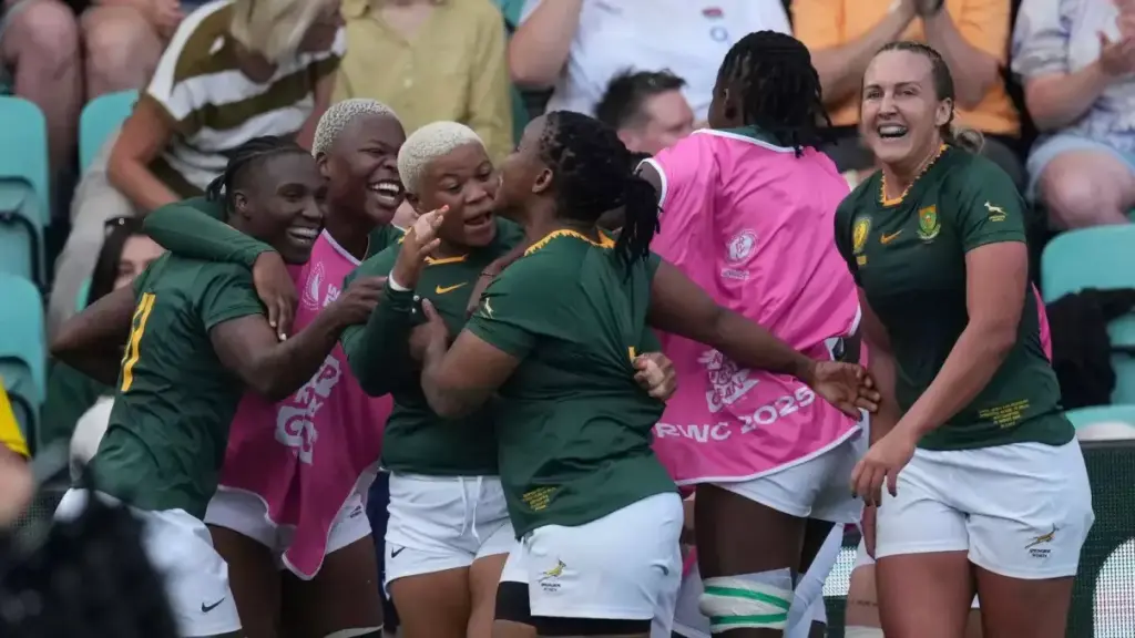 Swys De Bruin hails 'delightful team performance' in World Cup opener against Brazil