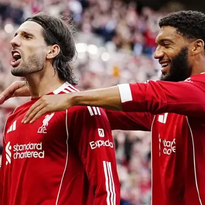 Dominik Szoboszlai screamer against Arsenal sends Liverpool top of the Premier League