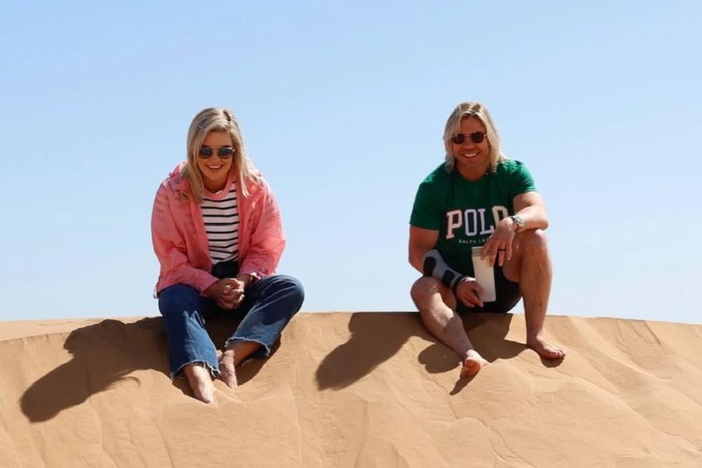 Springbok star Faf de Klerk and wife Miné enjoy Namibian getaway ahead of baby arrival