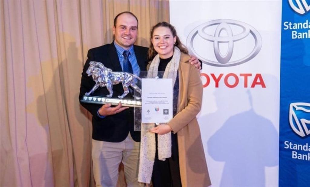 André Kritzinger named Eastern Cape Young Farmer of the Year