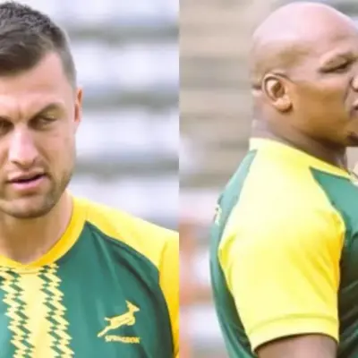 Handre Pollard and Bongi Mbonambi expecting fiery Italians at Loftus