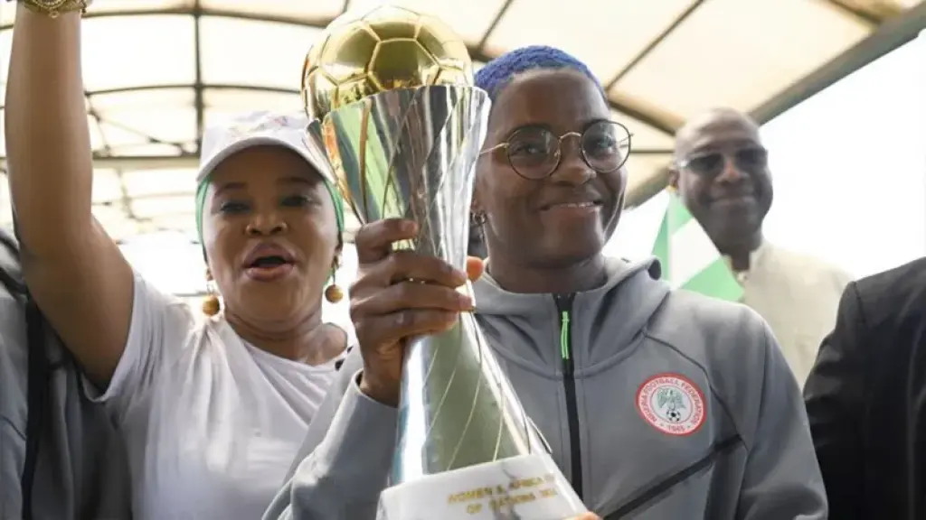 Nigeria's victorious women footballers promised $100,000 each