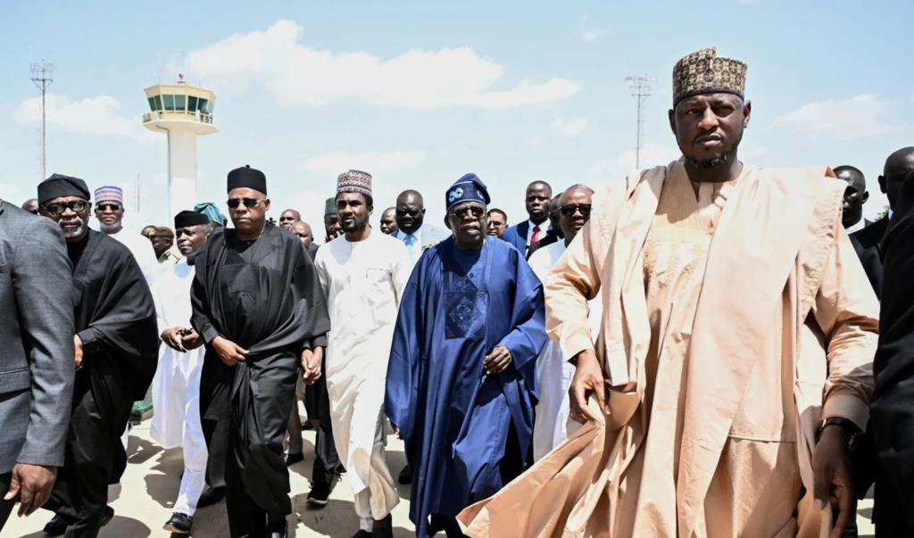 Former Nigerian president Buhari is buried as thousands pay respects