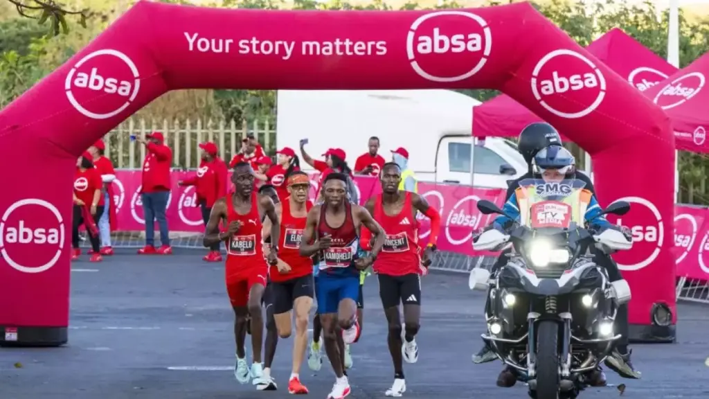 Kamohelo Mofolo on setting a new Lesotho 10km national record