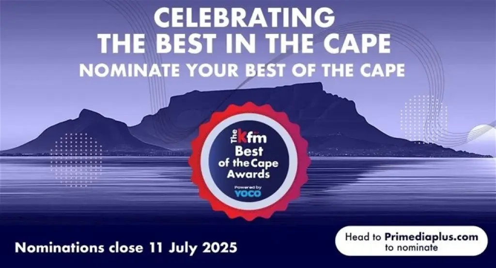 Kfm 94.5 opens nominations for Best of the Cape Awards 2025