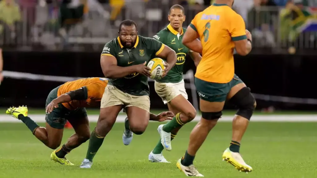 Ox Nche preparing for physical Test against battle-hardened Wallabies