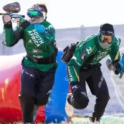Good news! South Africa heads to the international paintball stage