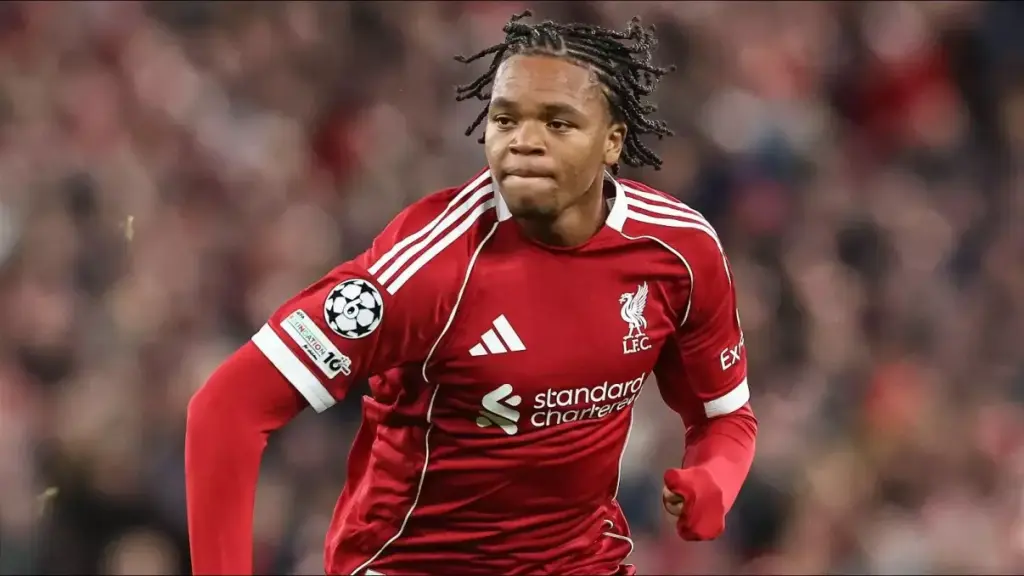 Rio Ngumoha breaks Liverpool record with Champions League debut