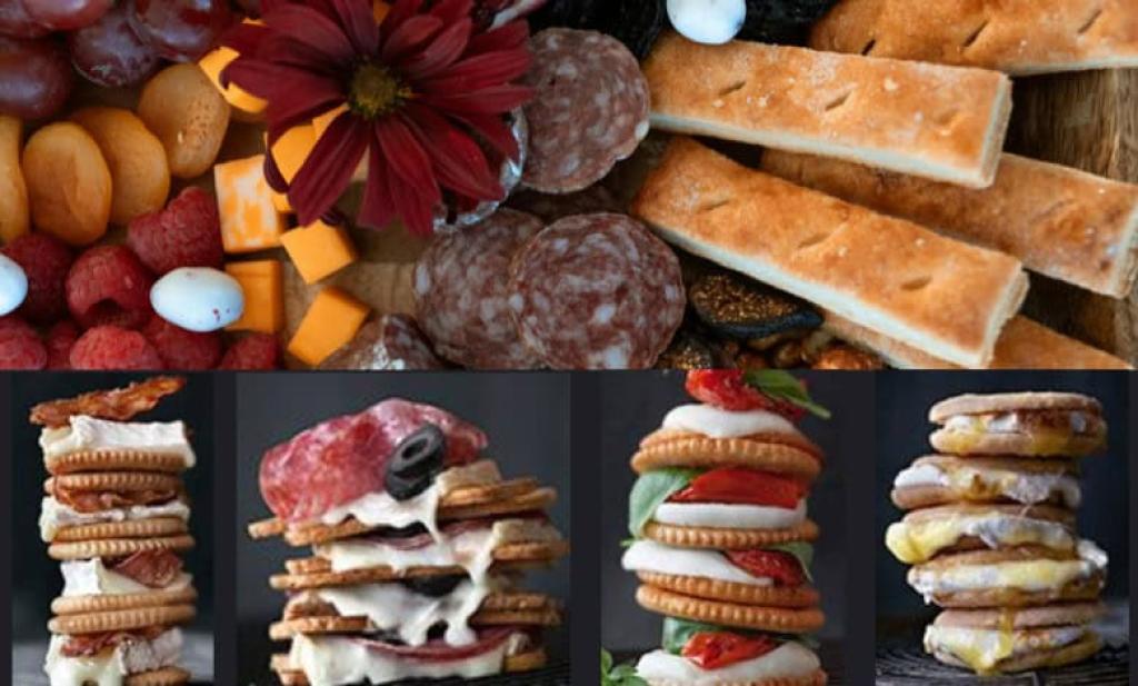 Amp up your charcuterie board with savoury s’mores