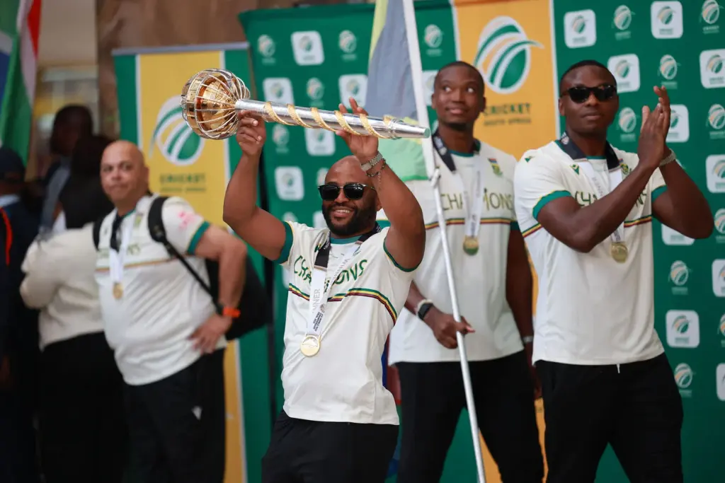 South Africa celebrates new cricket champions