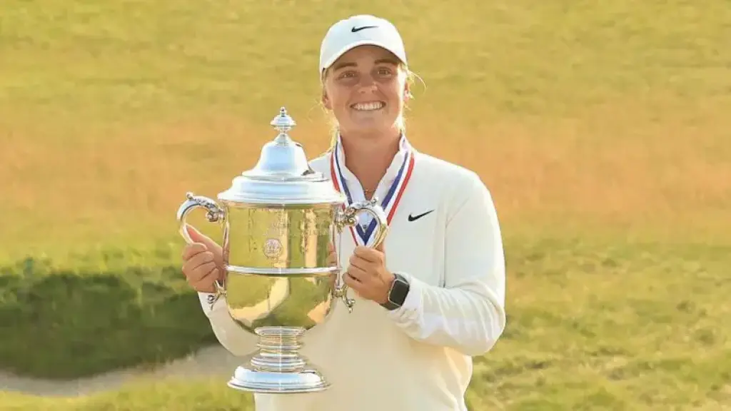 Sweden's Stark holds nerve to win US Women's Open