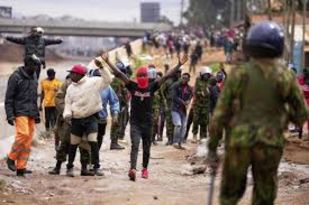 Kenyan President urges police to shoot protesters who cause damage
