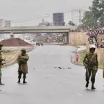 Kenya police fire tear gas at protesters as central Nairobi sealed off