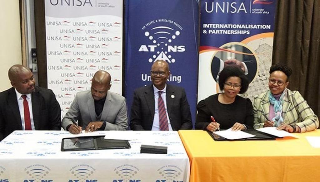 Unisa and ATNS partner to boost aviation research, innovation