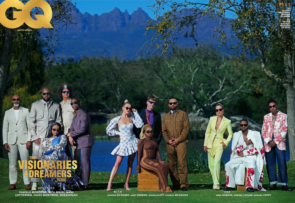 Introducing our Visionary & Dreamers issue cover, featuring 12 of SA's top creatives
