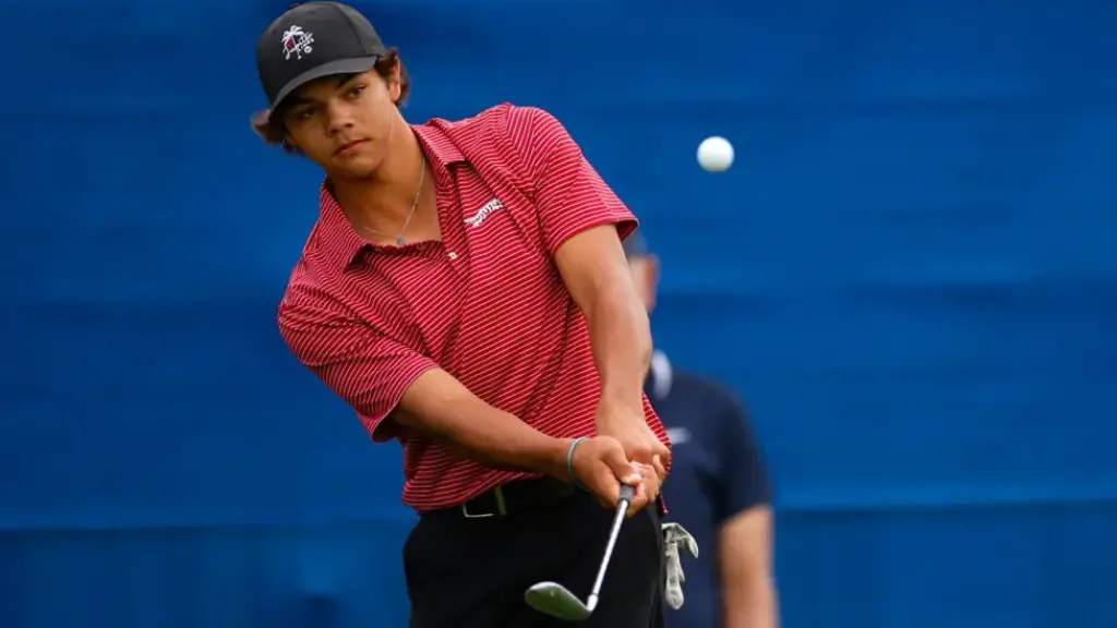 Woods' son Charlie wins junior event in Florida