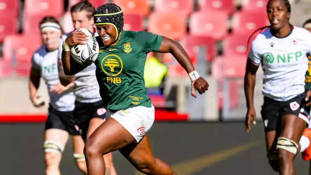 Springbok Women show huge improvement despite defeat against Canada