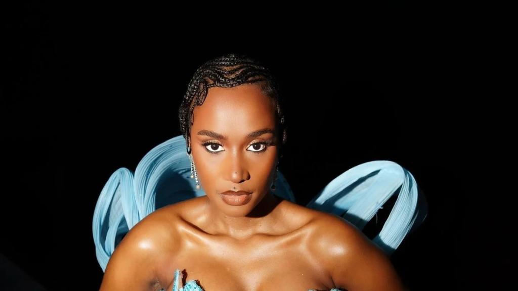 Zozibini Tunzi stuns in Orapeleng Modutle while hosting Miss Universe Tanzania 2025